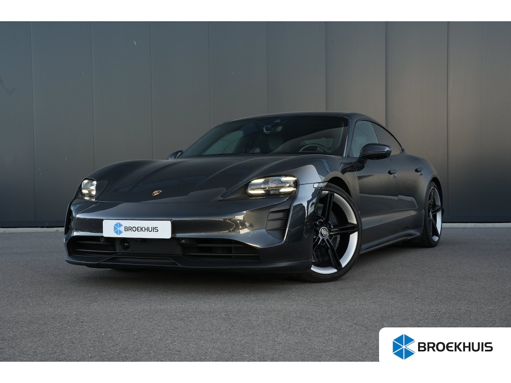 Porsche Taycan 4S 530pk 79 kWh | SOH: 99,58% | 360 Camera | Panoramadak | Stoelventilatie | 21" | Luchtvering