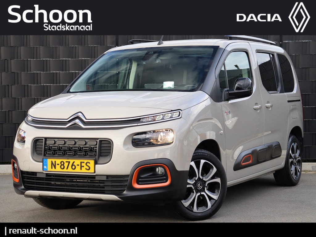 Citroën Berlingo 1.2 PureTech Shine | Pano | 360 Camera | Head-up | Stoelverwarming | Trekhaak | Navigatie