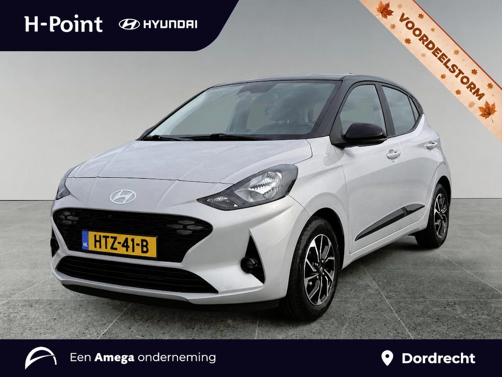 Hyundai i10 Premium 5-deurs 1.0 MPI 67pk AUTOMAAT | 5-ZITS | NAVI | LM-VELGEN | APPLE CARPLAY / ANDROID AUTO | CAMERA | FABRIEKSGARANTIE 7-2030 |