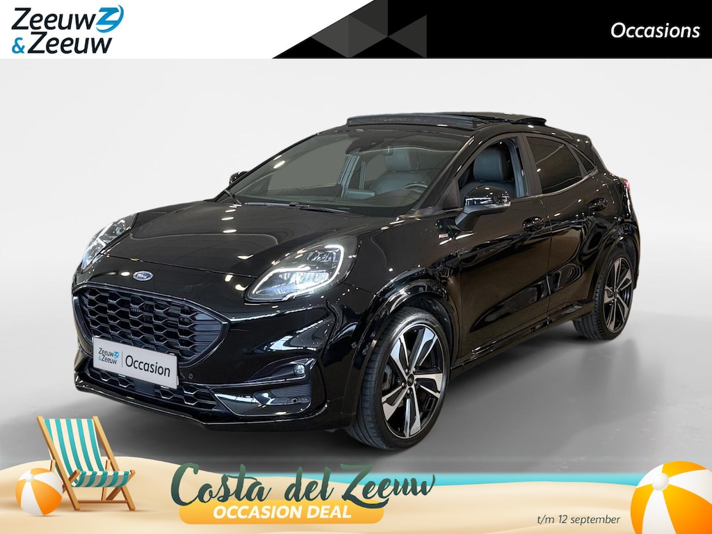 Ford Puma 1.0 EcoBoost Hybrid ST-Line X Vignale *Schuif/Kantel Dak*Navi+Camera*Adaptive Cruise*Stoel/Stuur Verw*B&O*Full!