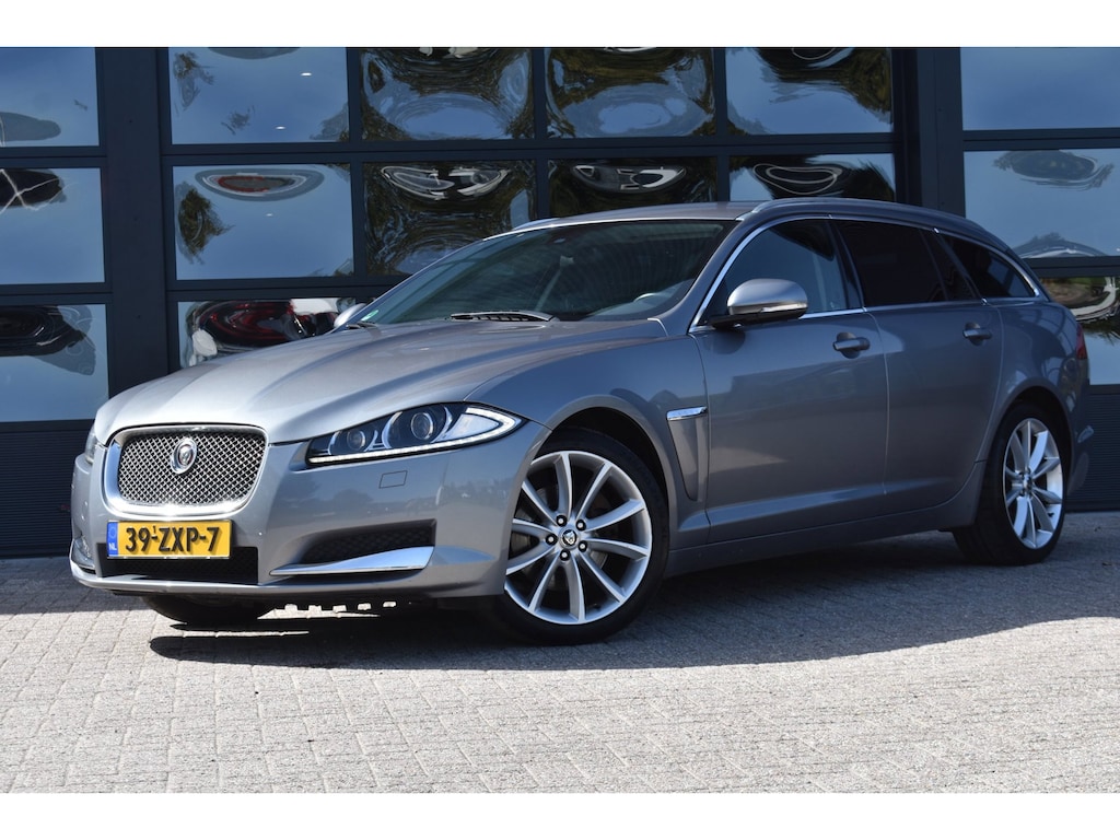 Jaguar XF Sportbrake 2.2D Premium Business Edition '13 Xenon Leder Navi Clima Cruise Inruil mogelijk