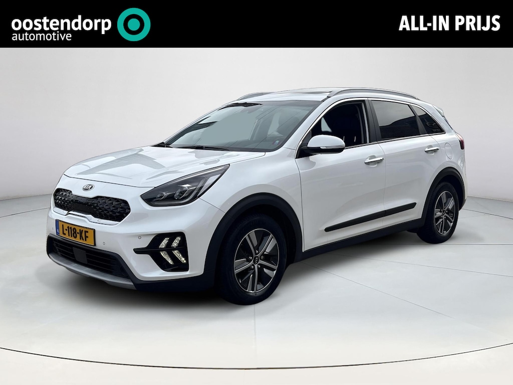 Kia Niro Hybrid 1.6 GDi ExecutiveLine | Stoelverwarming/Verkoeling | Trekhaak | Schuif/kantel dak| Lederenbekleding | Rijklaarprijs! |