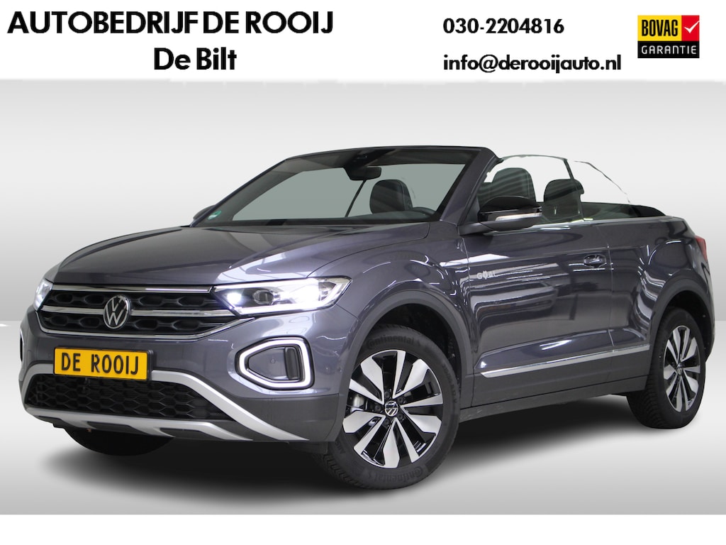Volkswagen T-Roc Cabrio 1.0 TSI Style Goal Led | All Season Banden | Navigatie | 17" Velgen "Zurich"