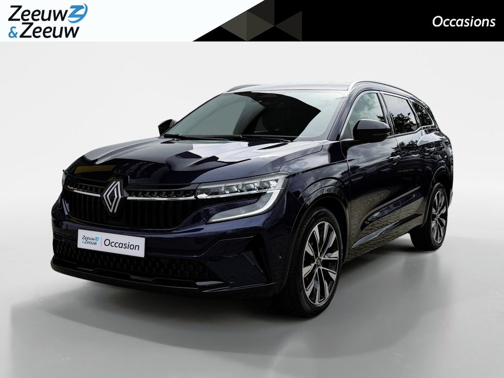 Renault Espace 200PK E-Tech Full Hybrid Techno 7p. Automaat | Google Built-In | Apple Carplay/Android Auto | Vast Glazen Panoramadak | Cruise Control Adaptief | Climate Control | USB-C | Electrische Achterklep | Camera | Parkeersensoren | Lichtmetalen Velgen | LED Lampen |
