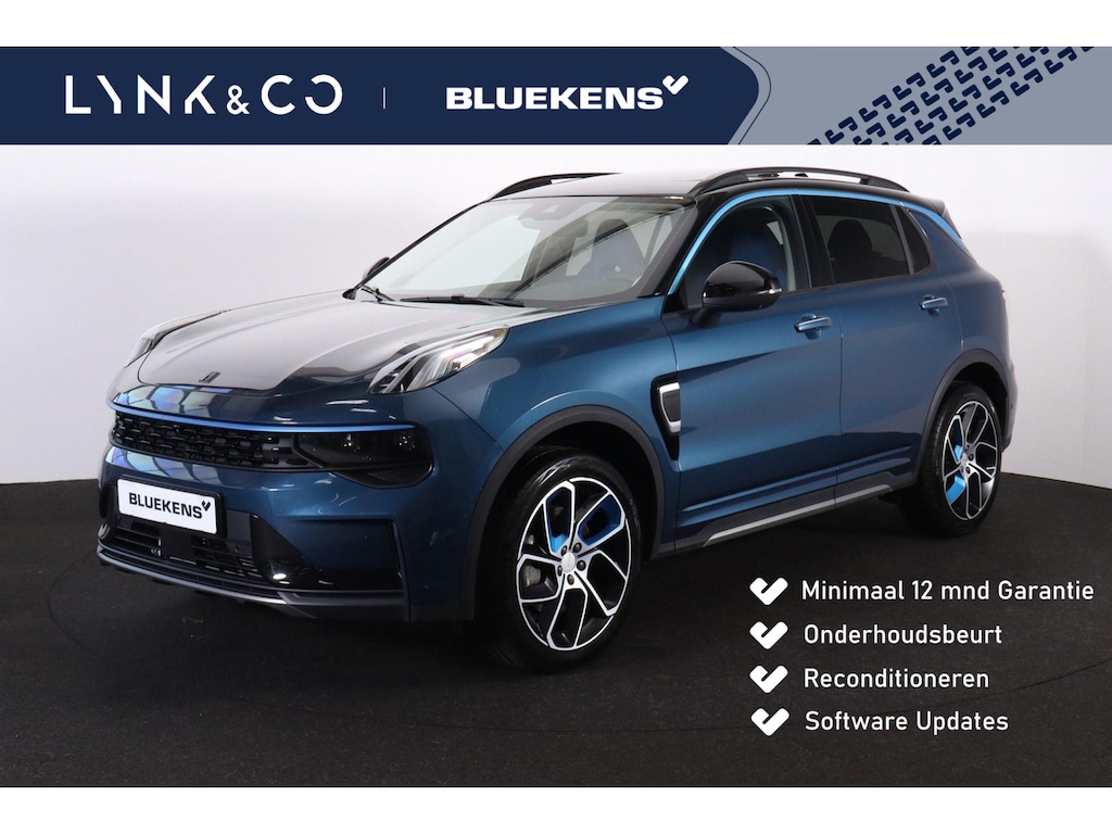 Lynk & Co 01 1.5 - Panorama/schuifdak - Adaptieve Cruise control met stuurovername - Infinity Audio by Harman/Kardon - BLIS - Stoelverwarming voor - Adaptieve LED koplampen - Geïntegreerde dashcam voor - Elektr. bedienb. achterklep - Draadloze Apple Carplay & Android Auto - Keyless Entry & drive - 20' LMV