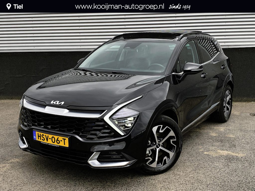 Kia Sportage 1.6 T-GDi Hybrid DynamicPlusLine Schuif/kanteldak, dodehoekdetectie, rondom parkeersensoren, navigatie, elektr. achterklep, stoel- en stuurverwarming