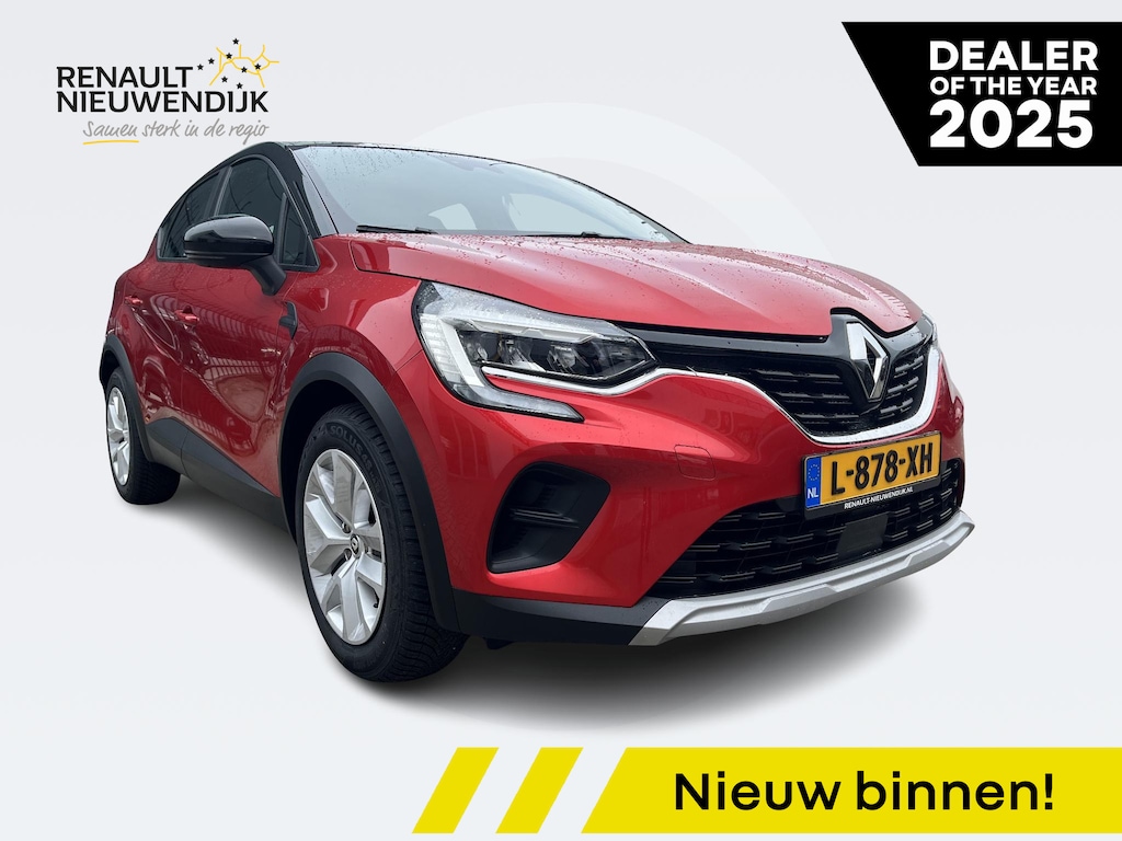 Renault Captur 1.0 TCe 90 Zen l AIRCO l NAVIGATIE l PARKEERSENSOREN l APPLE CARPLAY l ANDROID AUTO l ALL SEASON BANDEN