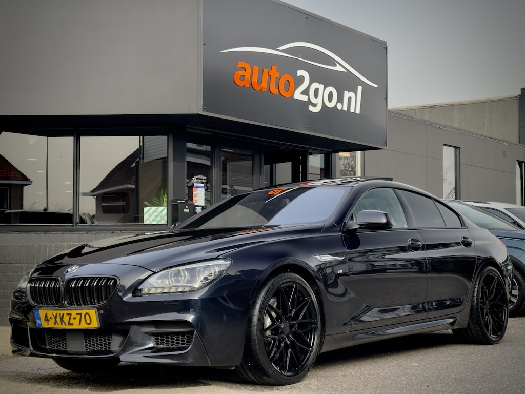 BMW 6-Serie Gran Coupe 650i V8 M-SPORT COMPETITION 540PK PANODAK SPORT-LEDER B&O PRO-SOUND 20 INCH-LMV NAVI CAMERA HEAD-UP FULL-OPTIONS !!