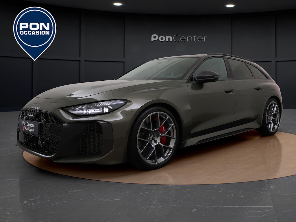 Audi RS5 Avant e-hybrid 639PK Quattro | Pano Dak | Keramisch | Head-up Display | 360 Camera | B&O Audio | Elek. Stoelen | Elek. Achterklep | Lederpakket | Side Assist | Stuur-/Stoelverwarming V+A | 21'' |