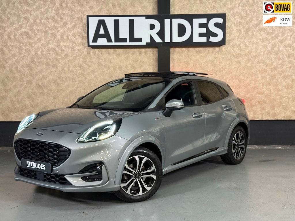 Ford Puma 1.0 EcoBoost Hybrid ST-Line | Stuur/Stoelverwarming | Camera | Carplay | Pano | Led | B&O