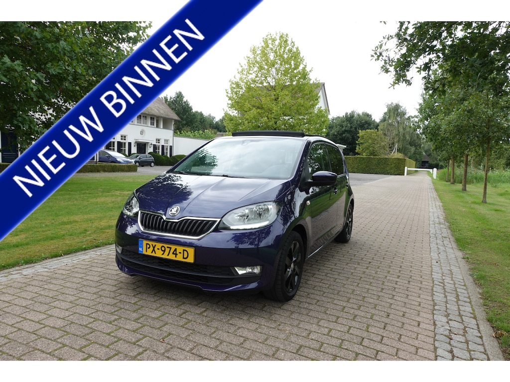 Skoda Citigo 1.0 Greentech Style | Panorama dak | Cruise Control | Airco | PDC | Bluetooth |