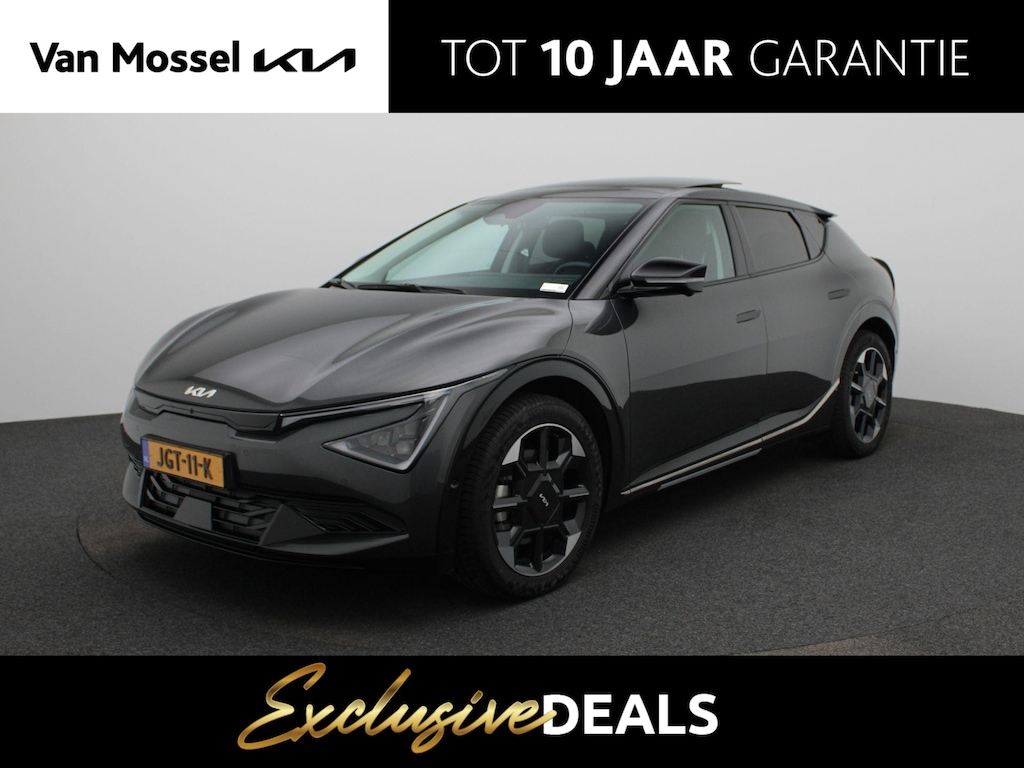 Kia EV6 Plus Advanced 84 kWh | Panorama dak | Stuur- en stoelverwarming | Lederen bekleding | Navigatie |