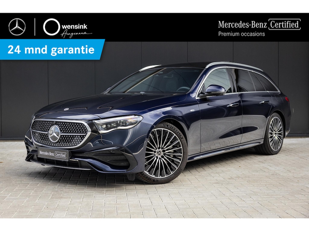 Mercedes-Benz E-klasse Estate 300e Sport Edition | AMG | Premium Pakket | Distronic | Panoramadak | Stoelventilatie | Digital light | Burmester 4D sound | Apple carplay/Android auto |