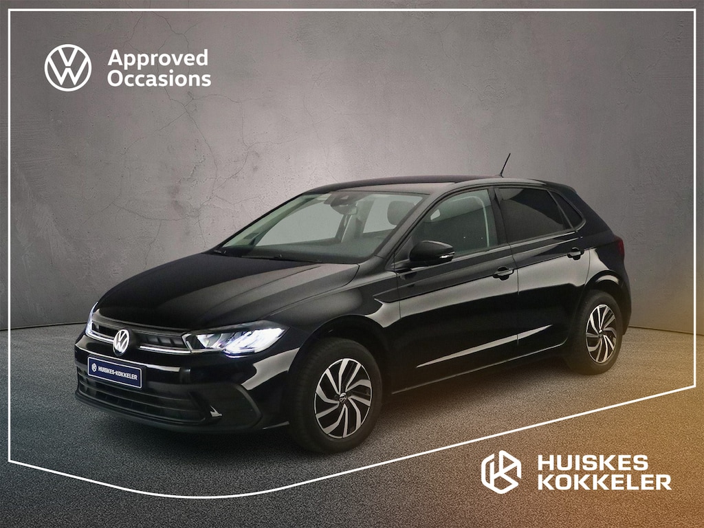 Volkswagen Polo 1.0 TSI Life Edition 95pk DSG Automaat, Achteruitrijcamera, Parkeersensor achter, Adaptive cruise control, Airco, App-connect, LED koplampen, DAB-radio, Bluetooth