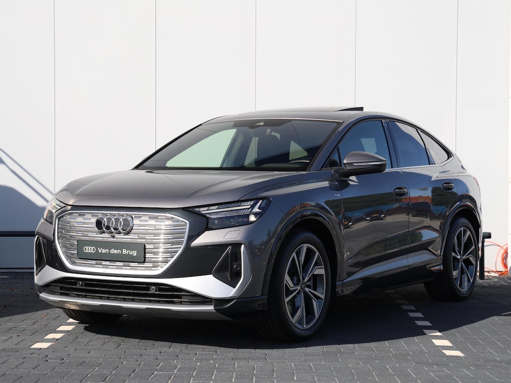 Audi Q4 Sportback e-tron 45 S Edition 82 kWh | Pano | Elektr. voorstoelen + memory | Sfeerverlichting | Keyless | Leder/Alcantara |