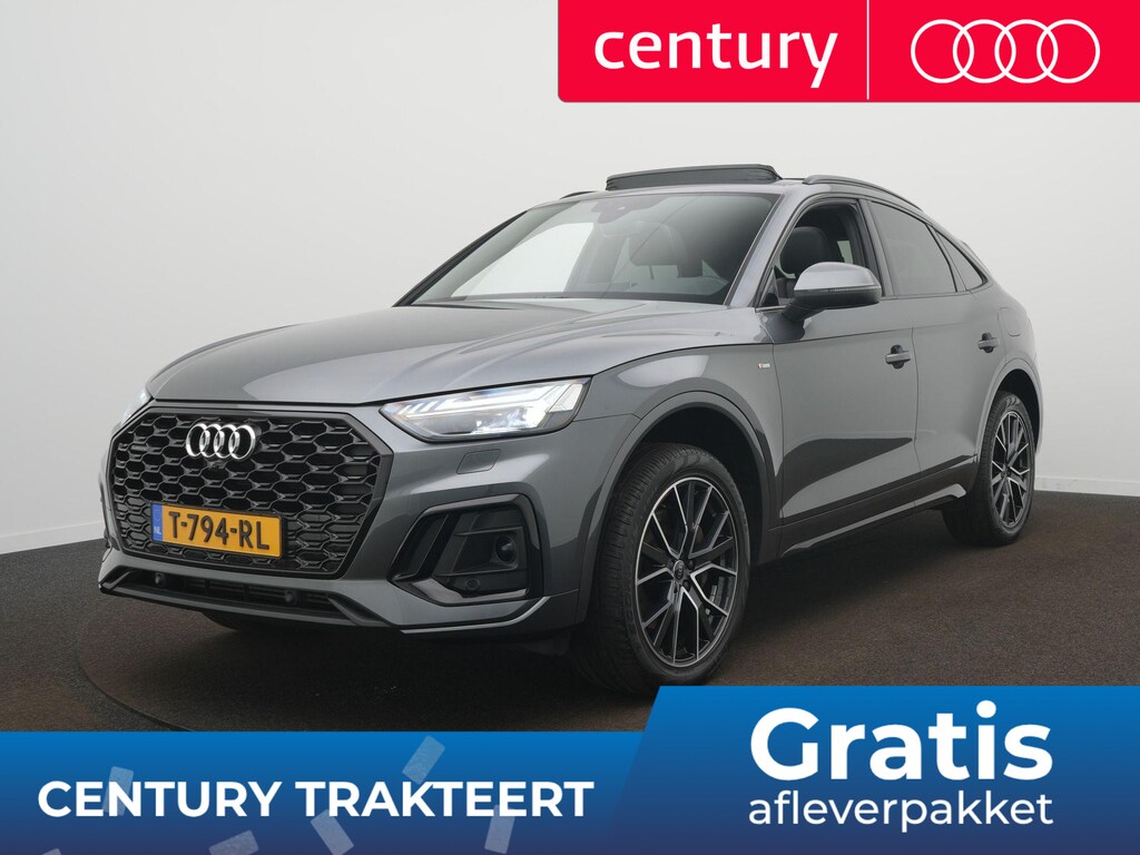 Audi Q5 Sportback 50 TFSI e S edition Competition 340pk l Pano-dak l ACC l Sfeerverlichting l Camera l Trekhaak l Elek-kofferbak l Navi