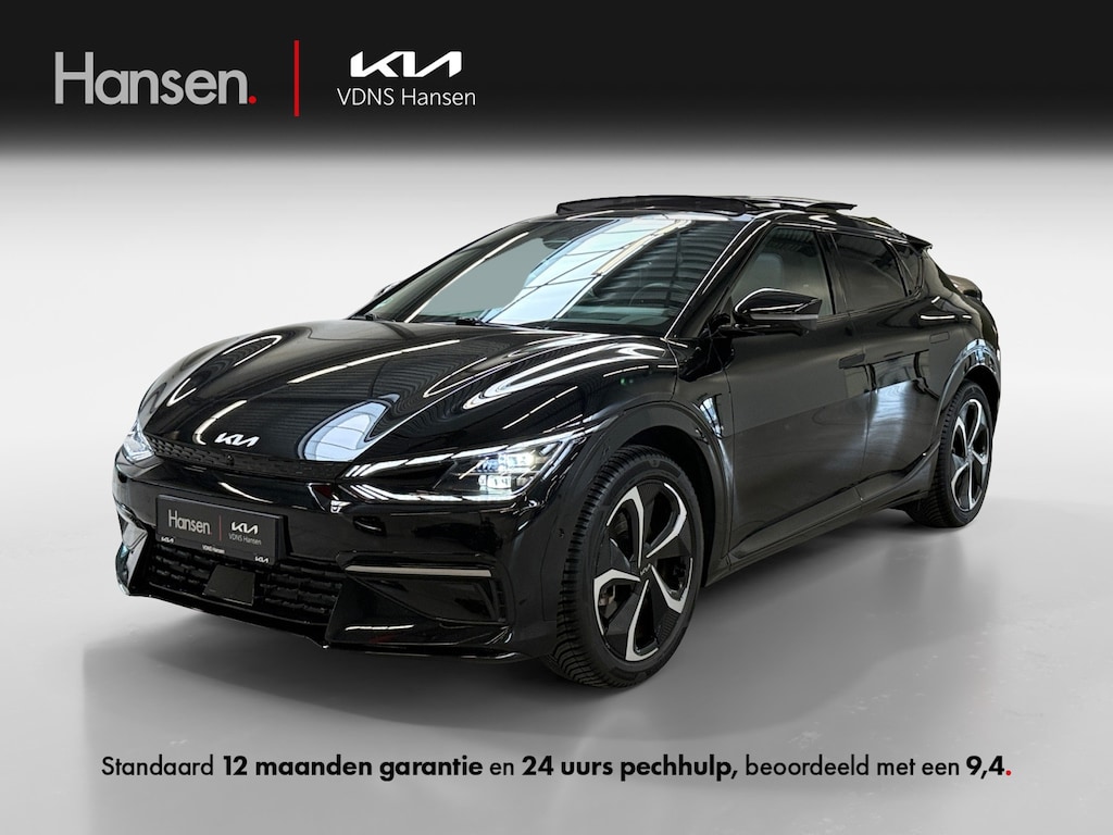 Kia EV6 GT-Line AWD 77.4 kWh I Panoramadak I Adaptive Cruise I Meridan I Stoel- en Stuurverwarming I Elek. Achterklep I 360 Camera I CarPlay I