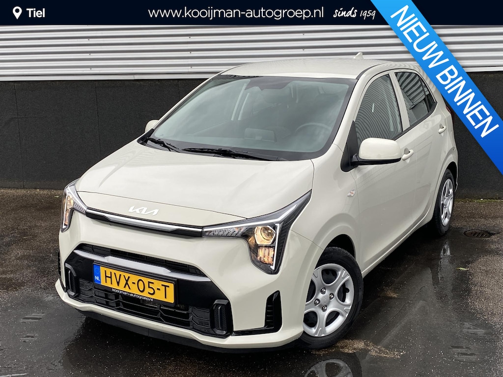 Kia Picanto 1.0 DPI DynamicLine 5p. NL-auto, lage KM stand, parkeersensoren, navigatie, Apple CarPlay/Android auto, achteruitrijcamera,