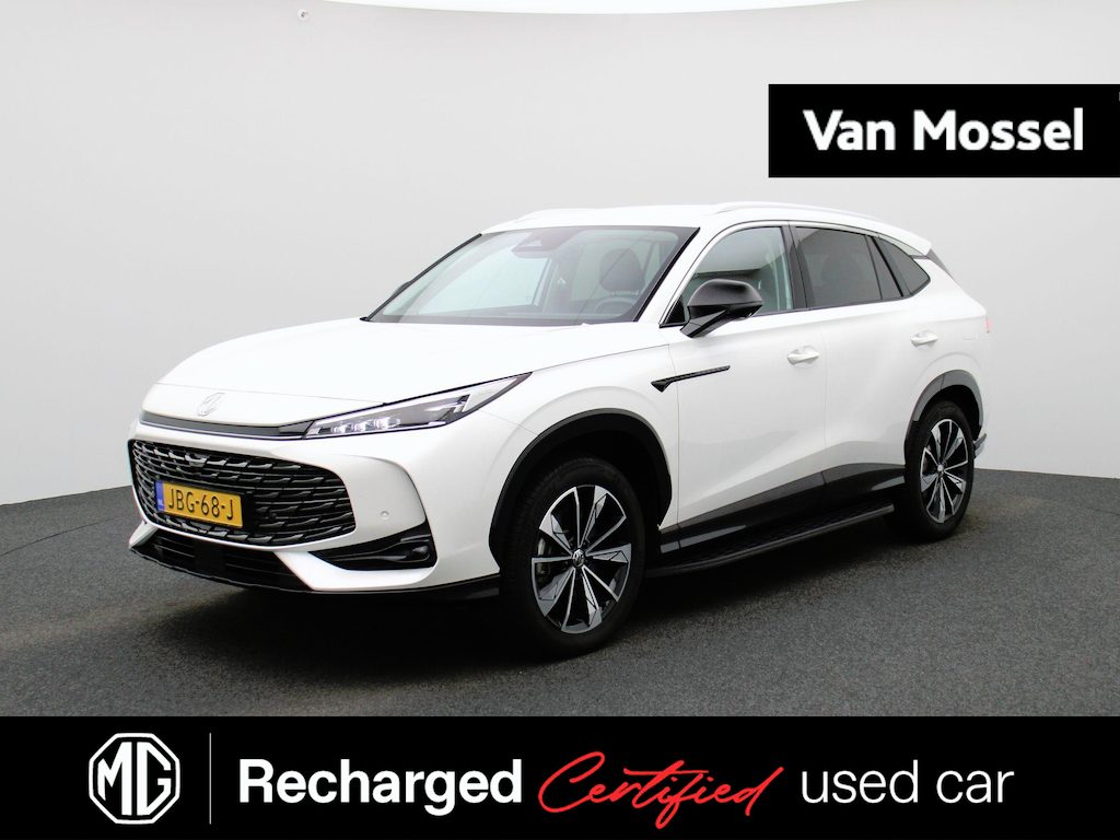 MG MG HS 1.5 PHEV Aut. Luxury | 7 jaar fabrieksgarantie | 1e-Eig. | 100km Elektrisch | Navi | CarPlay | 360 Camera | Stoelverwarming | Led Koplampen |