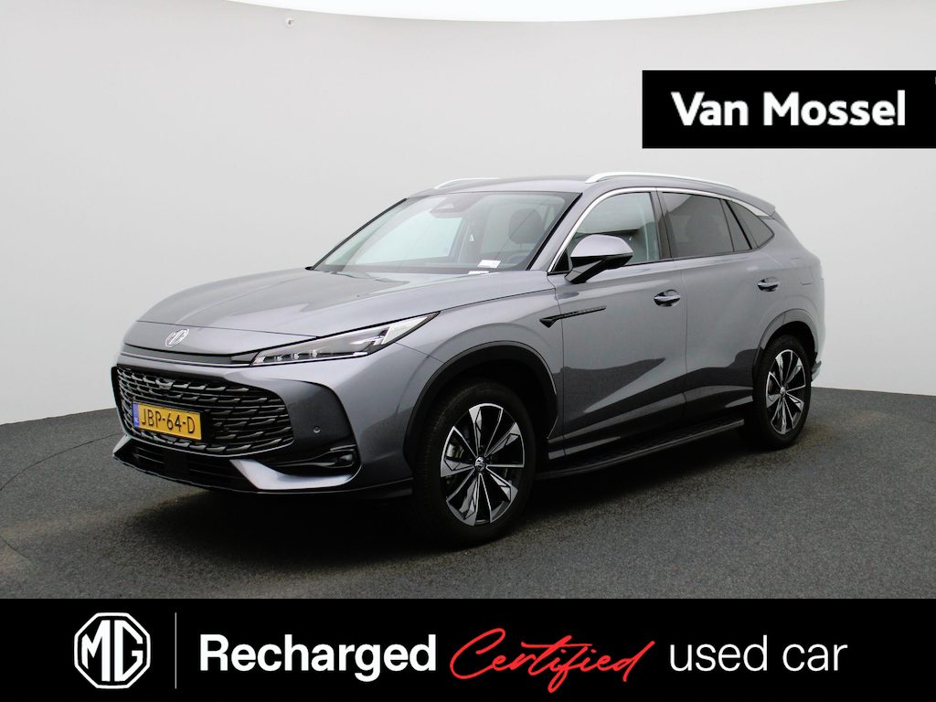 MG MG HS 1.5 PHEV Aut. Luxury | 7 jaar fabrieksgarantie | 1e-Eig. | 100km Elektrisch | Navi | CarPlay | 360 Camera | Stoelverwarming | Led Koplampen |