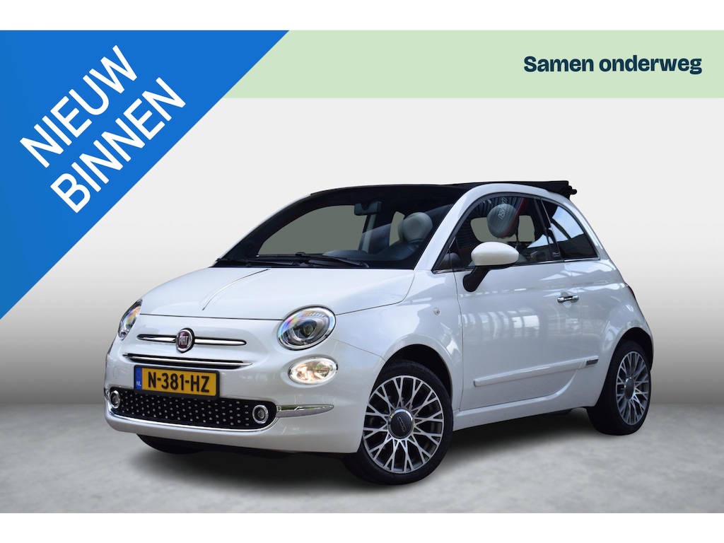 Fiat 500C 1.2 Star Automaat |GR NAVI|LEDER|LMV|PDC|CARPLAY|