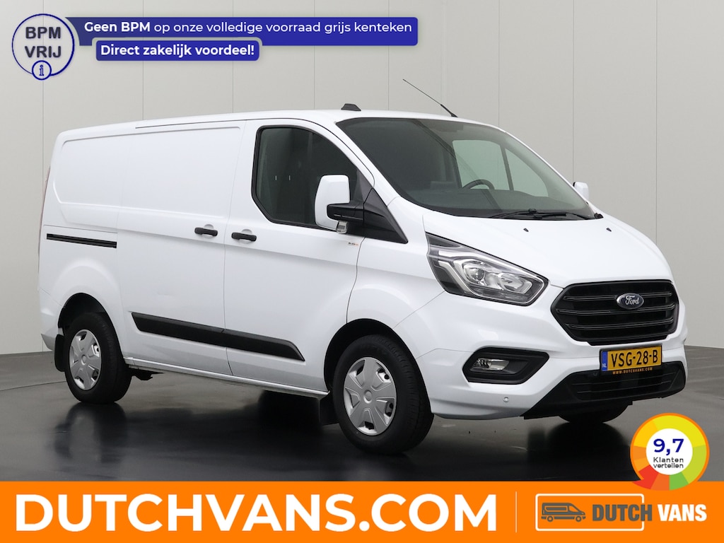 Ford Transit Custom 2.0TDCI Kastinrichting | Trekhaak | Navigatie | Multimedia | 3-Zits | Airco | Cruise