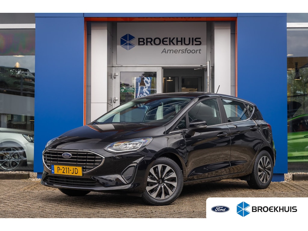 Ford Fiesta 1.0 EcoBoost Hybrid Titanium Cruise control | Parkeensensoren achter | Hill hold asist | Apple Carplay/Android Auto | Apple Carplay/Android Auto|telefoonintegratie premium | Cruise control | Hill hold functie