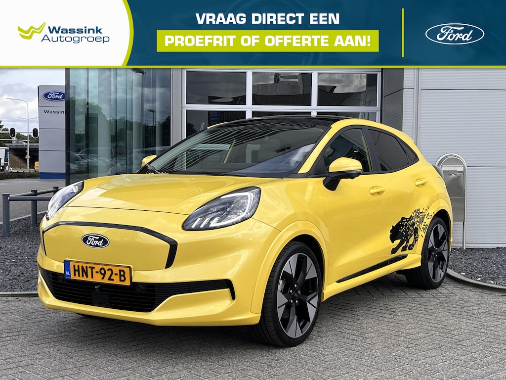 Ford Puma Gen-E Premium 44 kWh Winter pack | Voorruitverwarming | Panorama dak/ schuif dak | Speciale Puma bestickering |