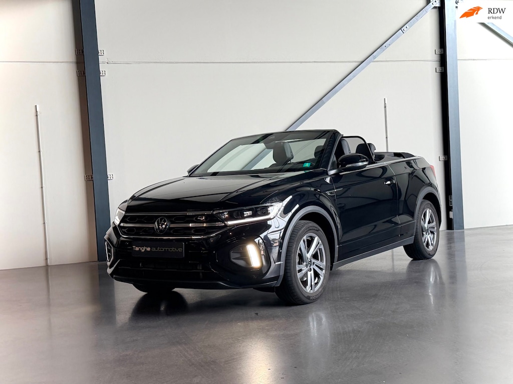 Volkswagen T-Roc Cabrio 1.5 TSI R-Line, ACC, Camera, Windscherm, Stuurverwarming, Apple Car Play