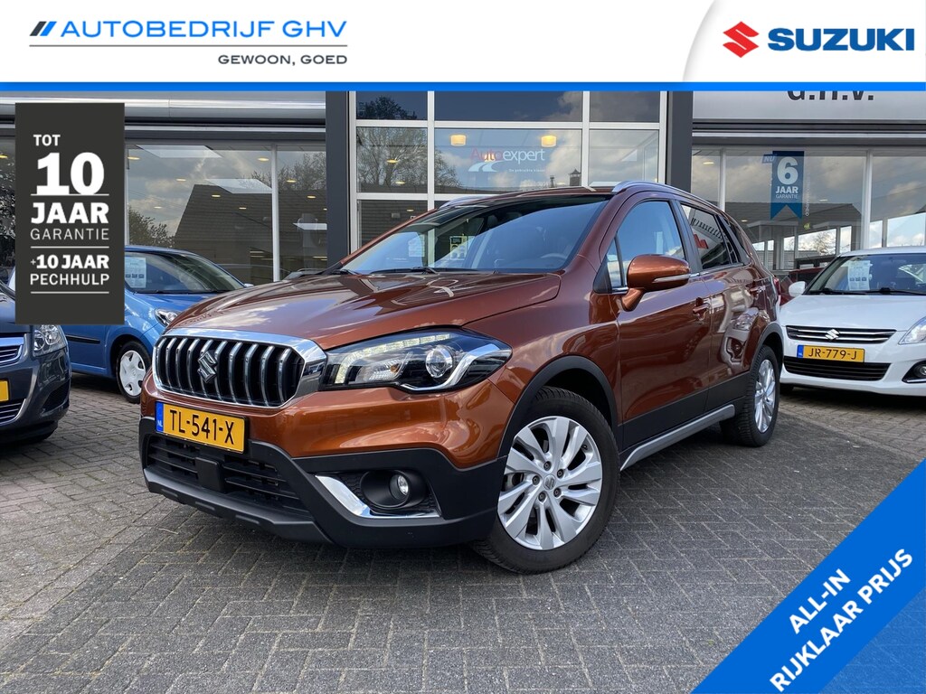 Suzuki S-Cross Sx4 1.4 Boosterjet 140PK Exclusive | Trekhaak | All season banden |