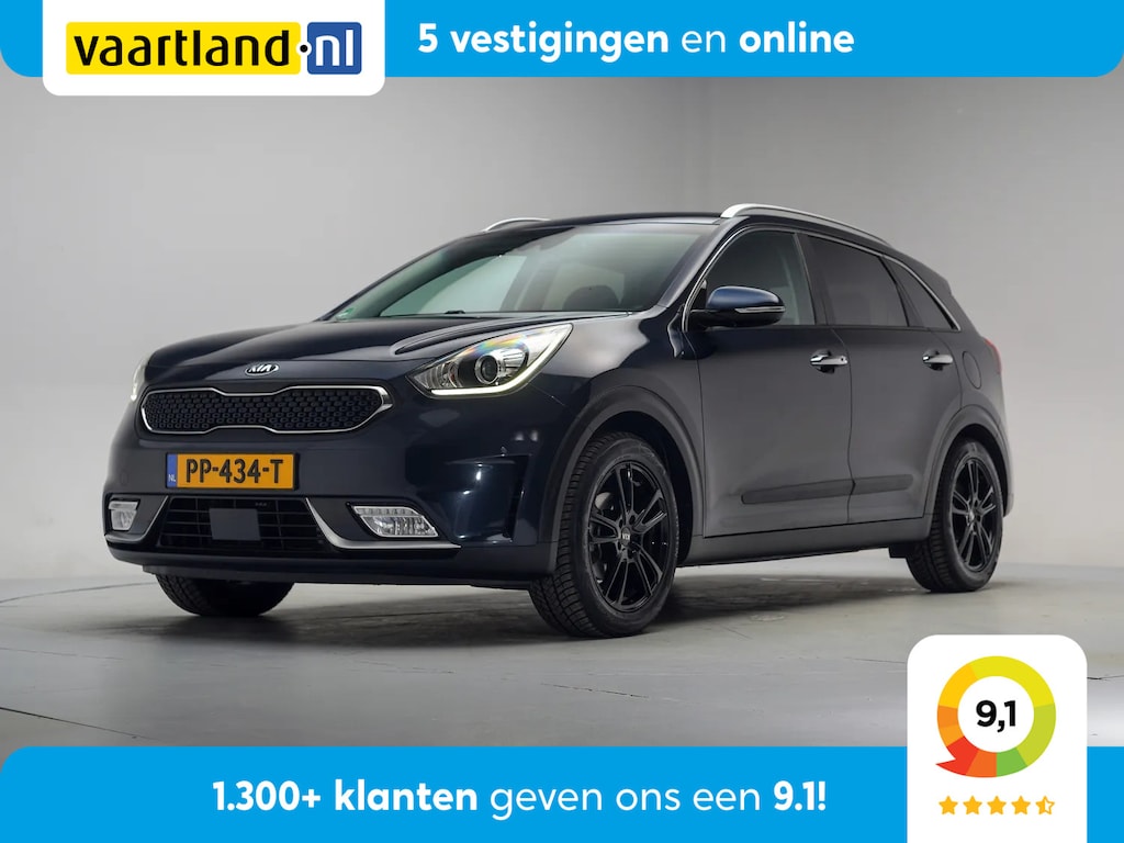Kia Niro Hybrid 1.6 GDi ExecutiveLine [ Leder Navi Camera Clima Stoelventilatie&-verwarming ]