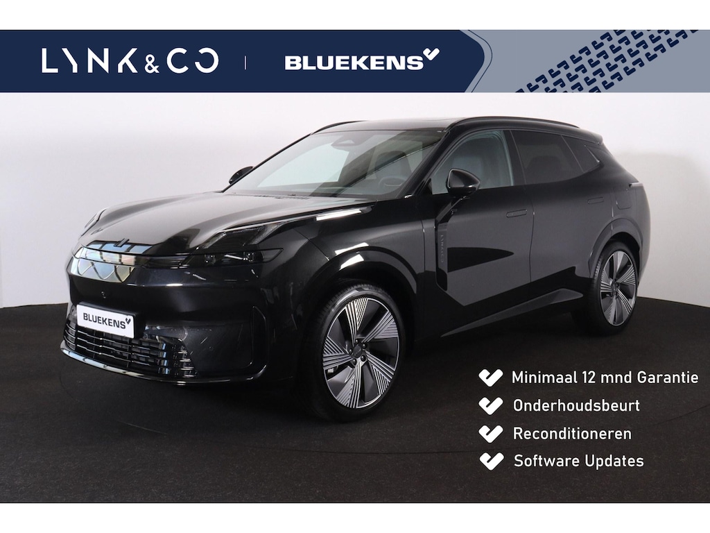 Lynk & Co 08 More - Panorama/schuifdak - Cruise Control Adaptief - BLIS - 360º Camera - Harman/Kardon audio - Verwarmde voorstoelen - Parkeersensoren voor & achter - Elektr. bedienb. bestuurdersstoel - Draadloze tel. lader - Extra getint glas - 21' LMV