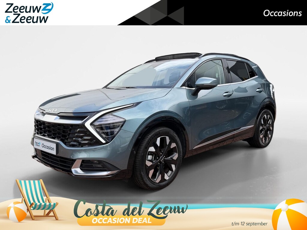 Kia Sportage 1.6 T-GDi PHEV DynamicPlusLine | Zeer nette auto | Open dak | Stoel & stuur verwarming | Apple CarPlay & Android Auto | Fabrieksgarantie t/m 6-2032 |
