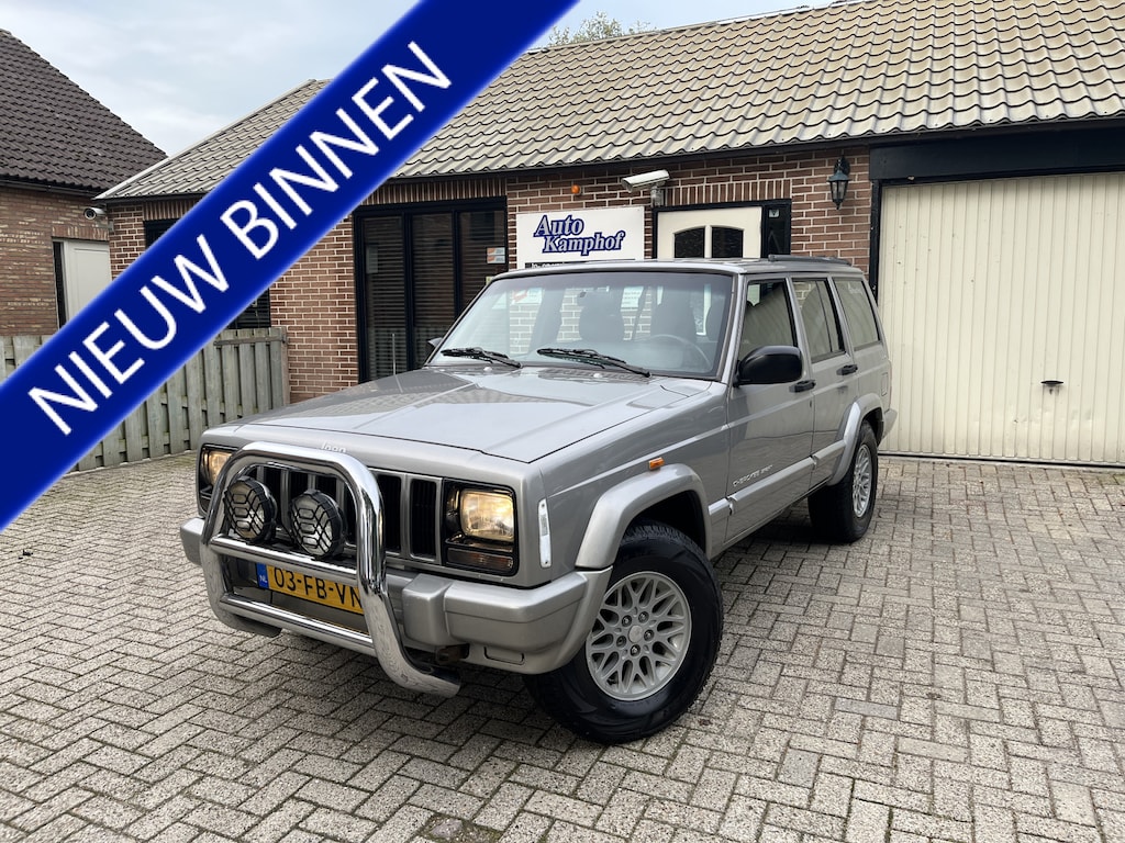 Jeep Cherokee 2.5i Sport Airco Trekhaak Nieuwe A.P.K.