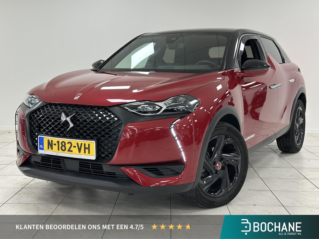 DS 3 Crossback 1.2 PureTech Performance Line+ ADAPTIVE CRUISECONTROL | PARKEERSENSOREN RONDOM | LANE ASSIST | DODEHOEKDETECTIE |