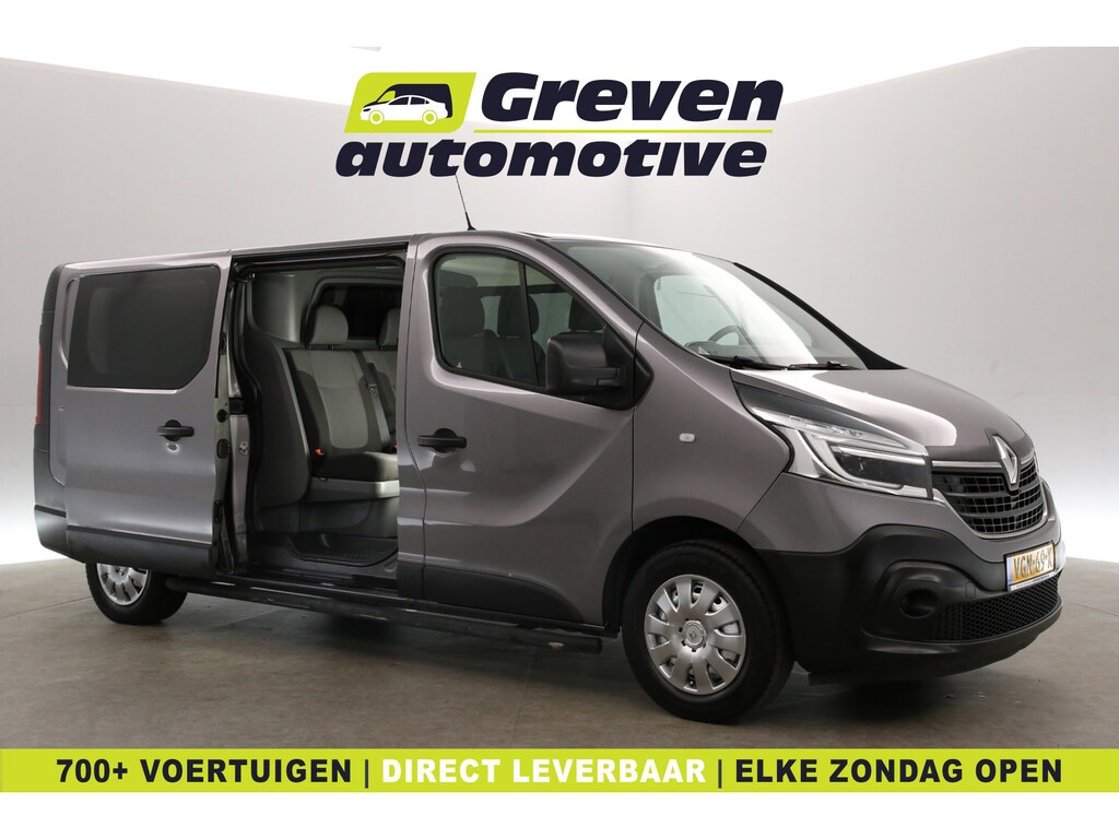 Renault Trafic 2.0 dCi 145PK T29 L2H1 | DC | 6 Zits | Airco | Cruise | Parkeersens. | Trekhaak | Carplay
