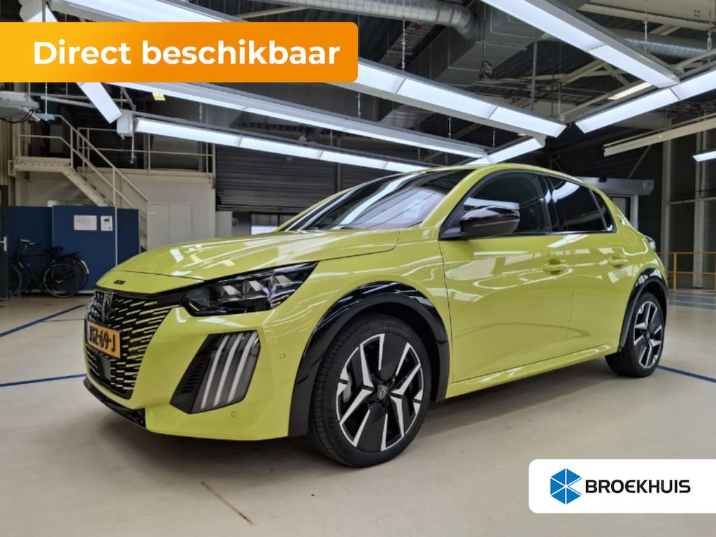 Peugeot 208 1.2 Hybrid 145 e-DCS6 GT | 1/3 – 2/3 neerklapbare achterbank | 6 airbags (adaptieve front-, zij- en window-airbags) | Achterspoiler