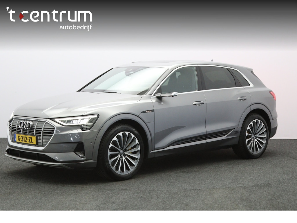 Audi E-tron e-tron 55 Quattro Advanced 95 kWh 408 PK, SOH 90 %, Panoramadak, Leder, S-Line Int, B&O Sound, 360 Camera