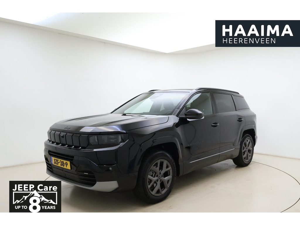 Jeep Compass 1.2 e-Hybrid 145pk Automaat First Edition | Navigatie | Elektrische achterklep | Panoramisch schuif/kanteldak | Keyless | LED Matrix koplampen | Stoel- en stuurverwarming | 360 Camera