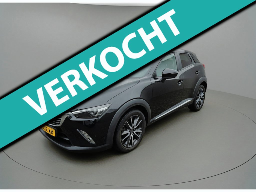Mazda CX-3 2.0 SkyActiv-G 150 GT-M 4WD, Leer, Clima, ACC, Camera, keyless,