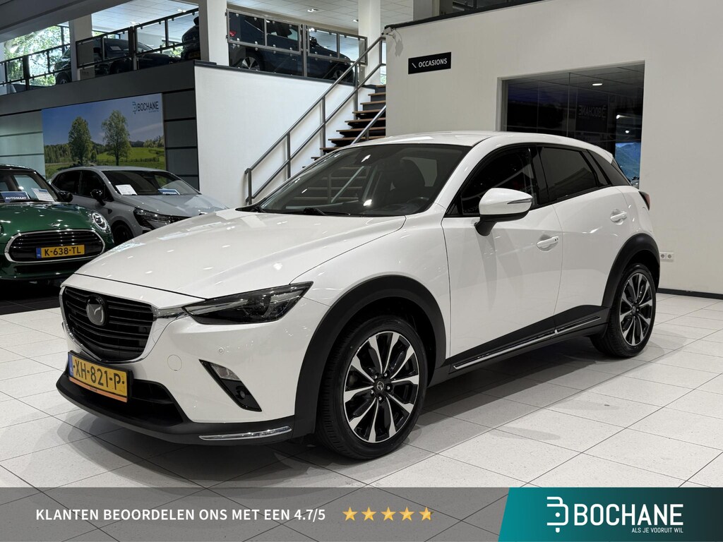 Mazda CX-3 2.0 SkyActiv-G 120 GT-M | Trekhaak | Leder | Achteruitrijcamera | Stoelverwarming |