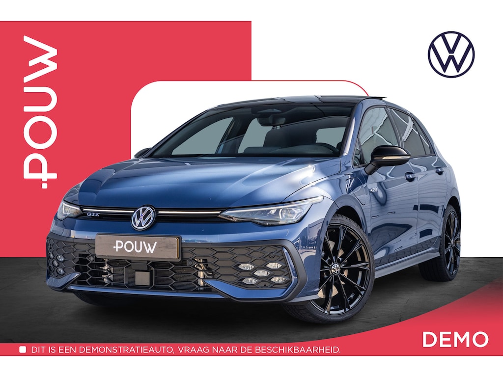 Volkswagen Golf GTE 1.5 eHybrid 272pk | Panoramadak | 19" Velgen | Adaptief Onderstel | Stoelverwarming | Camera |