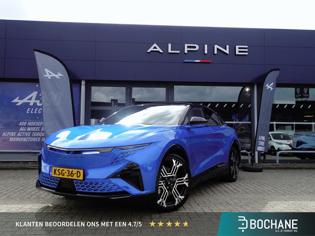 Alpine A390 GTS 89kWh | DEVIALET Xtreme Sound | Stoel & Stuurverwarming | Apple Carplay & Android Auto | 470 PK |