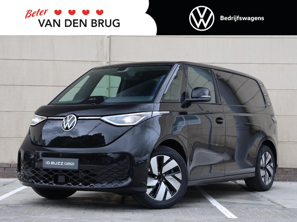 Volkswagen ID. Buzz Cargo Bulli Limited Edition Elektromotor 286PK 79 kWh | 360 camera | Navigatie via Apple Carplay / Android Auto | Wegklapbare Trekhaak | Comfort stoelen | Led Matrix |