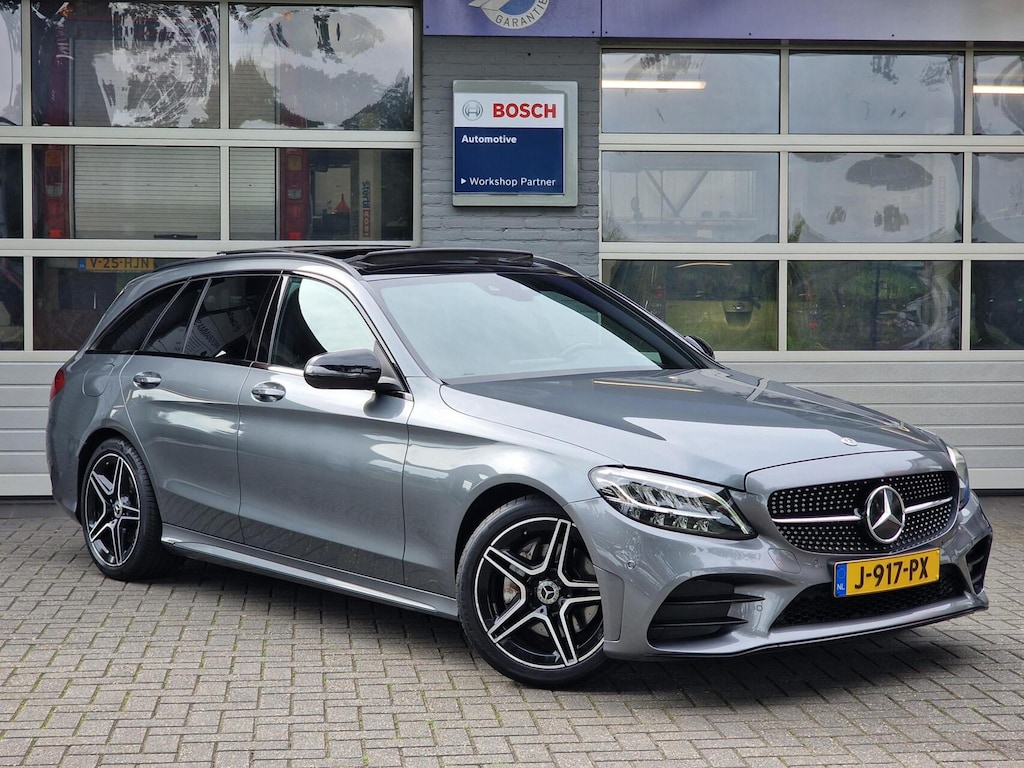 Mercedes-Benz C-klasse Estate 180 Business Solution AMG|Pano|Carplay|Clima|LED|Camera|