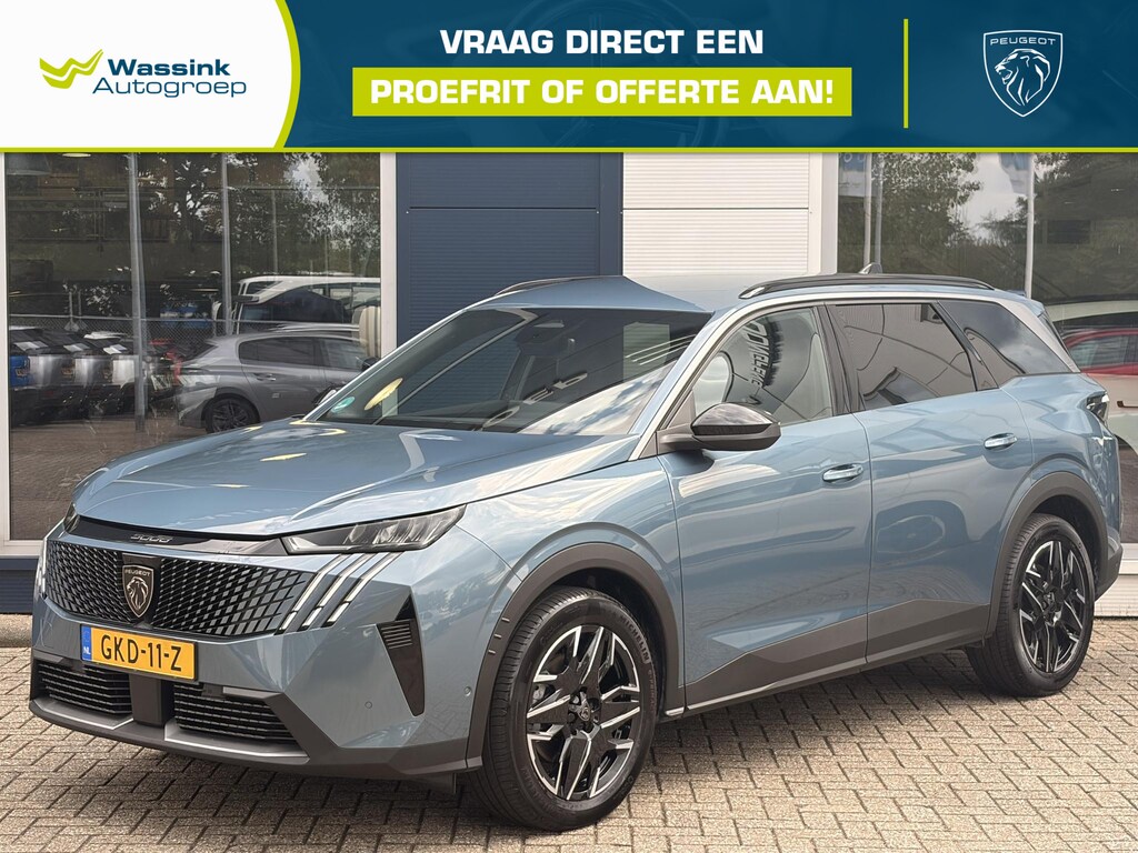 Peugeot 5008 1.2 Hybrid 136pk e-DSC6 Automaat Allure Pack Business | Navigatie | Panoramisch Display | 360* Graden Camera | 7-Persoons | Apple Carplay & Android Auto |