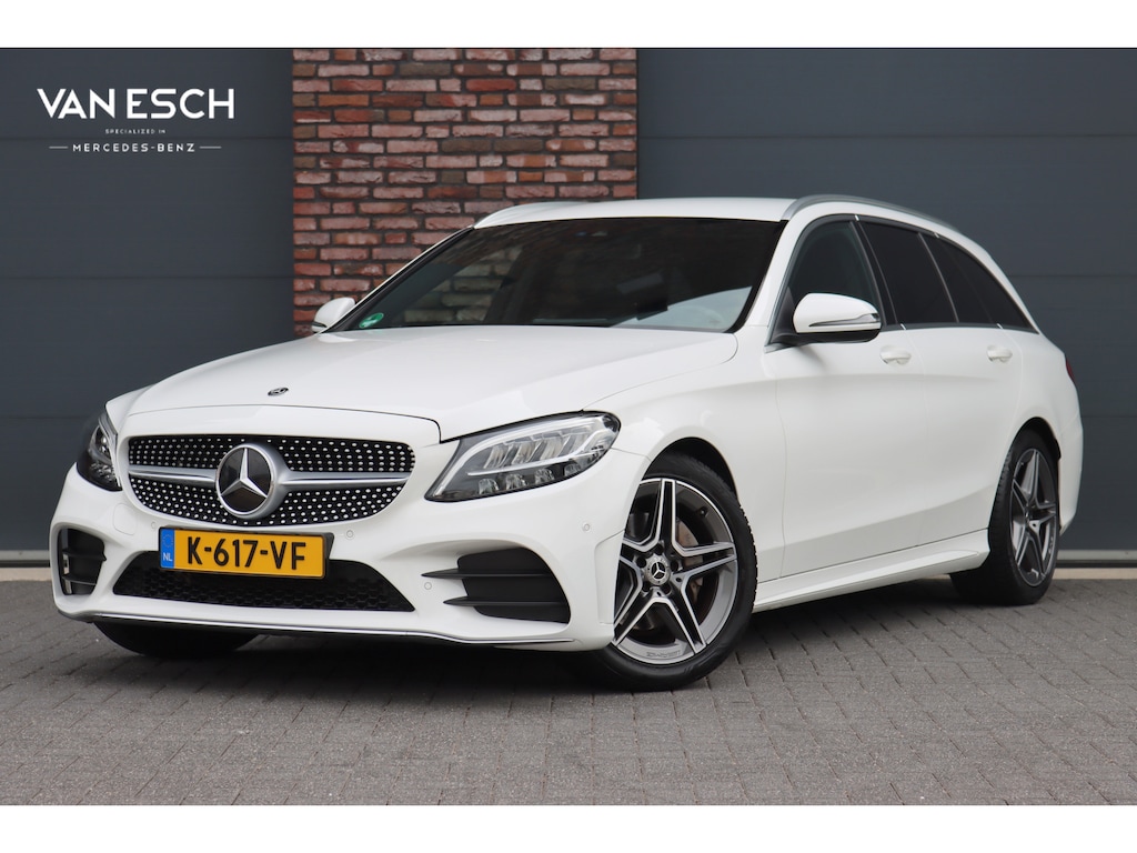 Mercedes-Benz C-klasse Estate 200 Business Solution AMG | Standkachel | Trekhaak | Camera | Stoelverwarming | Zitcomfortpakket | High Perf. LED | Cruise Control |