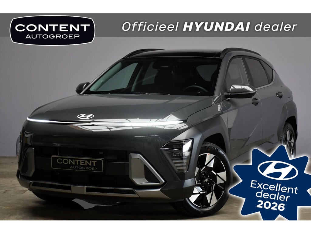 Hyundai Kona 1.6 GDI HEV 138pk DCT Premium Sky / Voorraad Deal