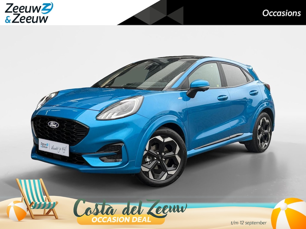 Ford Puma 1.0 EcoBoost Hybrid BlueCruise Edition | Winterpack | Panorama dak | 360 Camera | Fabrieksgarantie | Matrix Led Koplampen |