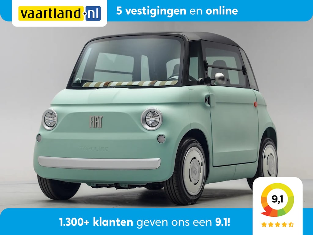 Fiat Topolino 75KM [ Panoramadak Direct leverbaar Inclusief 2 jaar garantie ]